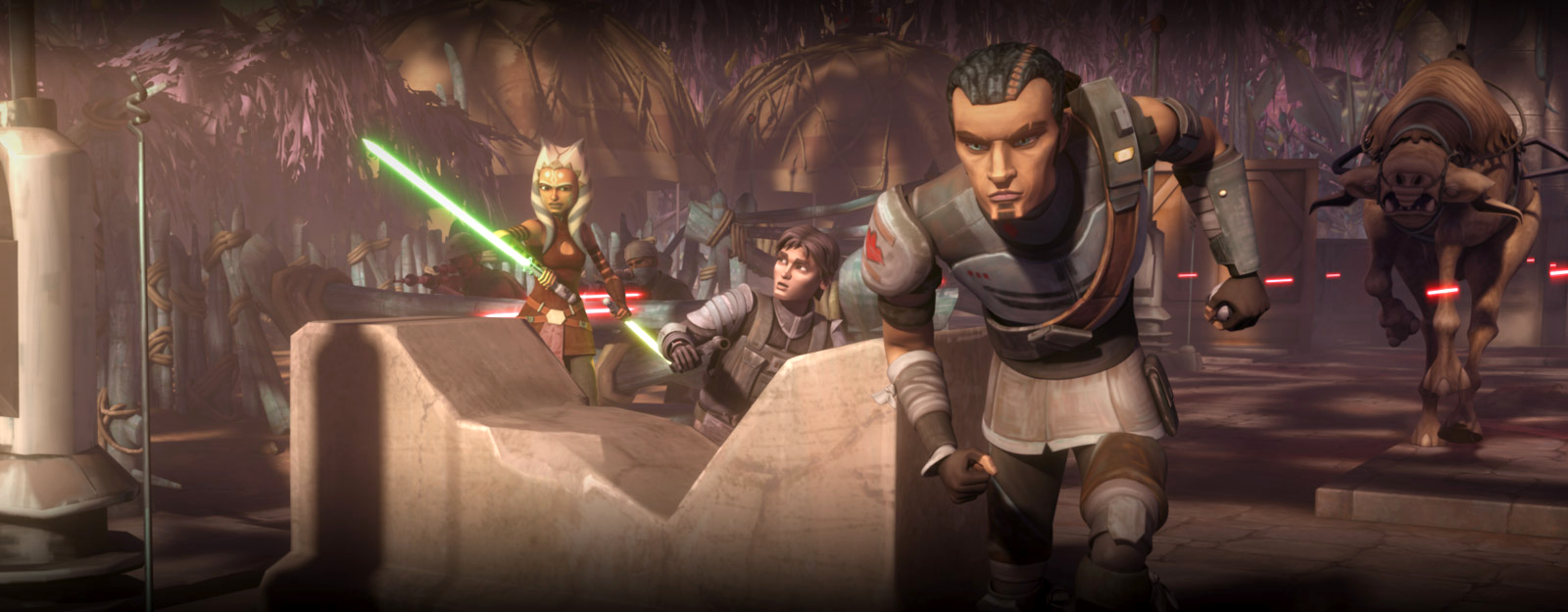 The Clone Wars S05E02 - A War on Two Fronts - Cast Wars