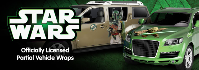 Envelopamento de carros com Star Wars