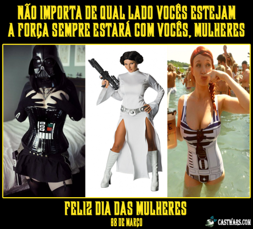 Feliz dia das Mulheres