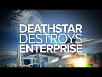 Estrela da Morte destrói Enterprise