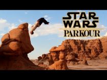 Jedi praticando Parkour