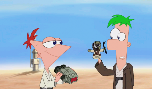 Data do episódio de Phineas & Ferb Star Wars no Brasil