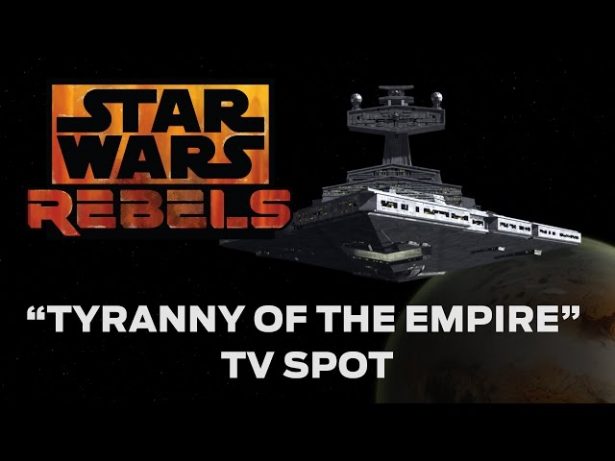 Três clipes de TV de Star Wars Rebels