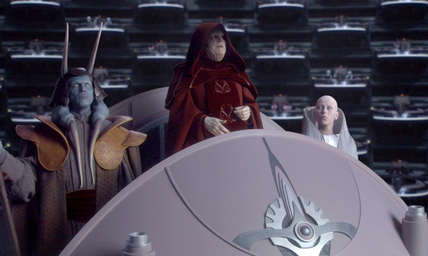 Não foi difícil para Palpatine deflagrar a Ordem Jedi e se sagrar Imperador para o BEM da Galáxia.