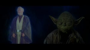 A esperança de Yoda e Obi -Wan , estava em Luke...pois passando para o lado negro , Anakin seria para sempre uma marionete do Imperador ...até Luke e a profecia dizerem que não...