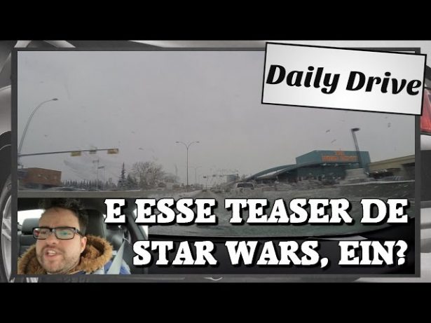 E esse teaser de Star Wars, ein?