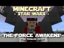 Trailer de The Force Awakens refeito em Minecraft