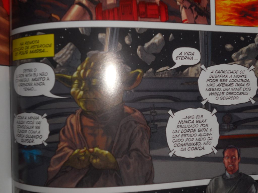 Diálogo entre Qui-Gon e Yoda que infelizmente não está no filme...