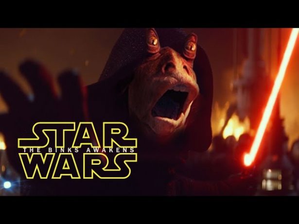 Novo trailer de Star Wars: The Binks Awakens