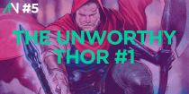 Capa Variante 5 - The Unworthy Thor 1