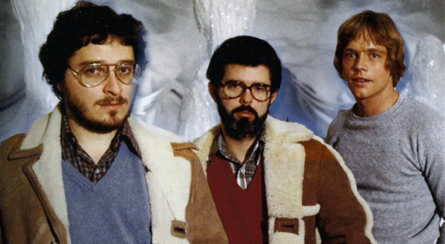 Lawrence Kasdan, junto a George Lucas e Mark Hamill