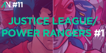 Capa Variante 11 - Justice League/Power Rangers 1