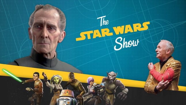 Re-creating Tarkin & Leia in Rogue One, Plus Star Wars Trivia…ON A ROLLERCOASTER!