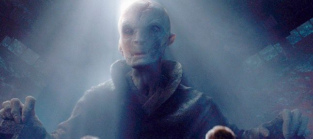 Snoke deve continuar sendo um mistério no filme