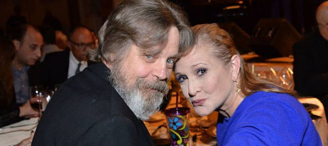 Carrie Fisher e Mark Hamill são homenageados durante a D23 2017