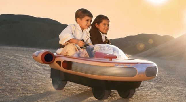 Esse Landspeeder vai fazer você querer voltar a ser criança