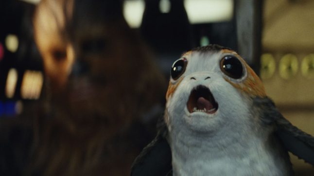 Rian Johnson entende resistência dos fãs com os porgs