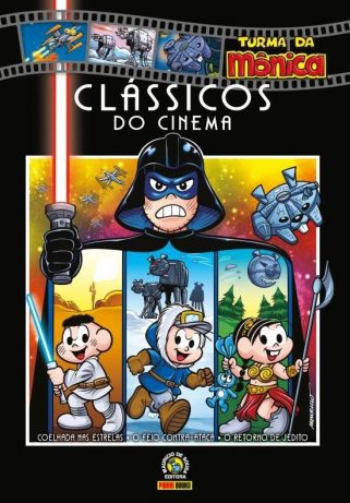 Star Wars é o tema da nova coletânea Clássicos do Cinema da Turma da Mônica