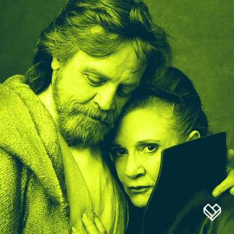 Mark Hamill homenageia Carrie Fisher no Dia de Ação de Graças