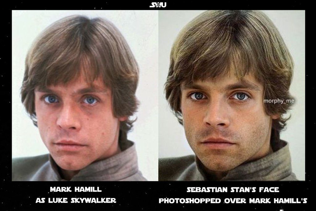 Por que o rosto de Mark Hamill é tão diferente entre Star Wars