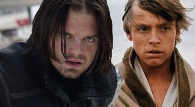 Sebastian Stan participa de um teste de brincadeira para interpretar Luke Skywalker