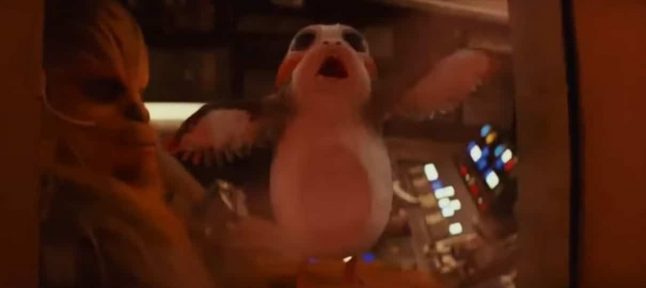 Os Porgs (não) sabem voar em novos vídeos de Star Wars: Os Últimos Jedi