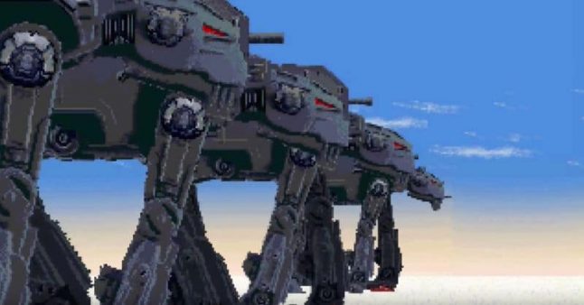 Vídeo imagina a Batalha de Crait em 16-bit