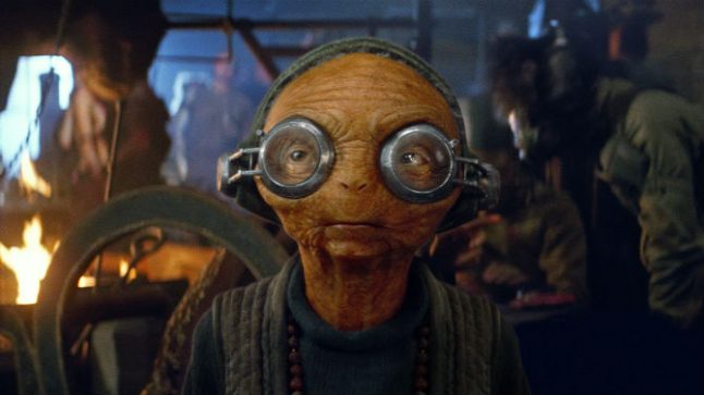 Maz Kanata quase teve participação maior no Episódio 8