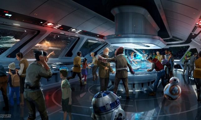 Disney divulga novas imagens do hotel de Star Wars