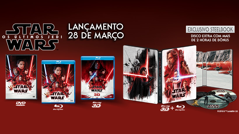 Blu-Ray Star Wars: A Ascenção Skywalker