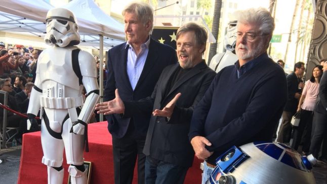 Mark Hamill recebe estrela na Calçada da Fama, em Hollywood