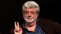 George Lucas visita o set da série The Mandalorian