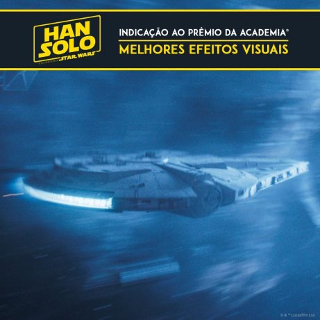 Han Solo recebe indicação ao Oscar 2019