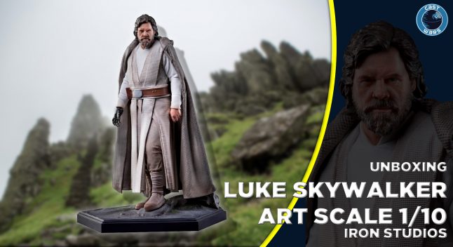 Unboxing Luke Skywalker da Iron Studios