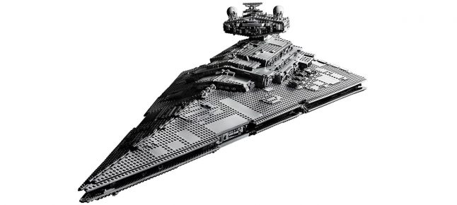 Star Destroyer de LEGO tem 4700 peças e mais de um metro de comprimento