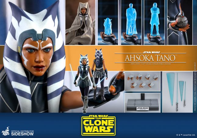 Ahsoka e Rex ganham Action Figures pela Hot Toys