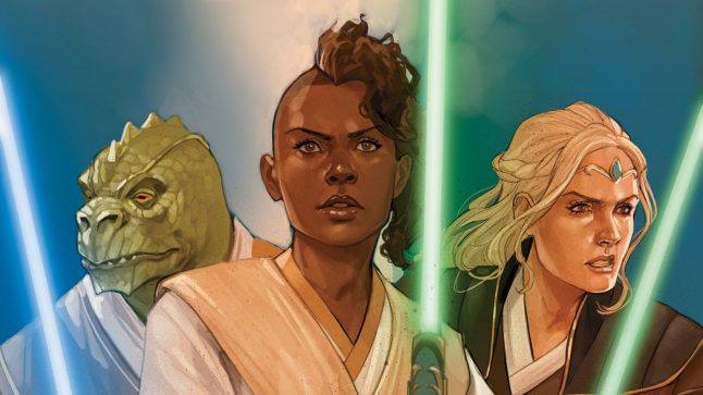 Uma padawan enfrenta os testes Jedi em Marvel Star Wars: The High Republic # 1
