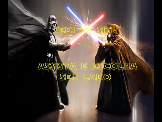 Star Wars Episódio III Diferenças Jedi Sith (Escolha seu Lado Nerd)