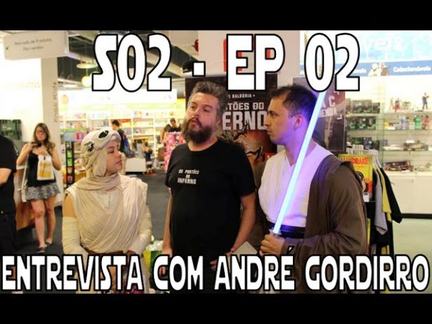 S02E02 – Entrevista com André Gordirro e sorteio de brindes